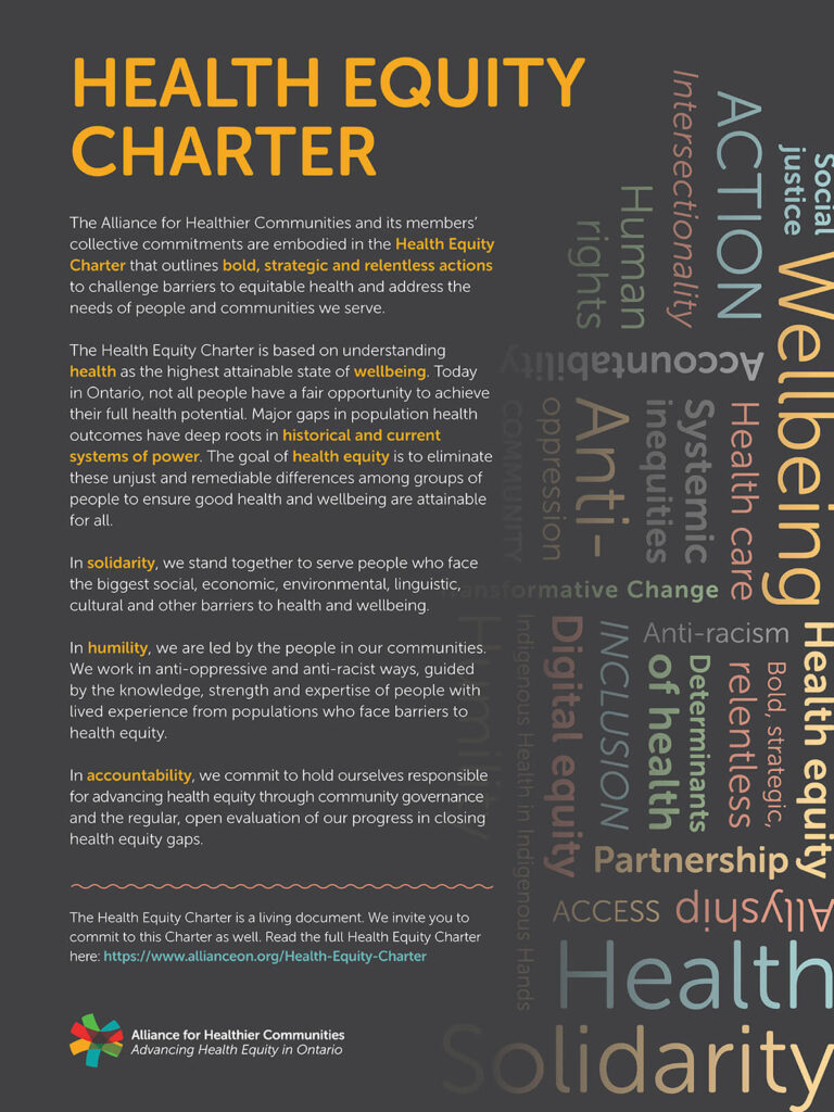 Health Equity Charter Lakeshore Community NPLC